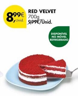 Pingo Doce Red velvet promoção