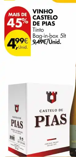 Pingo Doce Vinho castelo de plas promoção