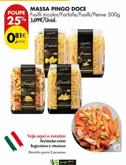 Pingo Doce Massa pingo doce promoção