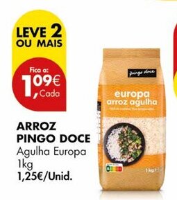 Pingo Doce Arroz pingo doce promoção