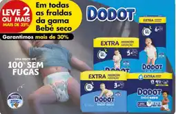 Pingo Doce Em todas as fraldas da gama Bebé seco promoção