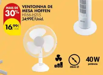 Pingo Doce Ventoinha de mesa hoffen promoção
