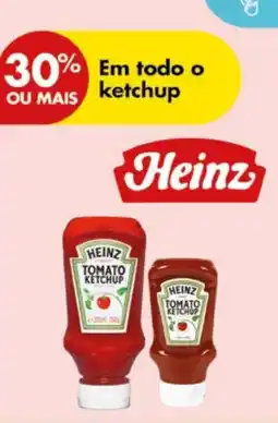 Pingo Doce Em todo o ketchup Heinz promoção