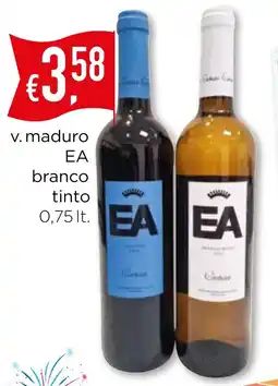 Bolama v. maduro EA branco tinto promoção