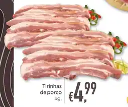 Bolama Tirinhas de porco promoção