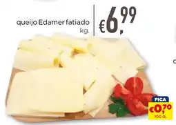 Bolama queijo Edamer fatiado promoção
