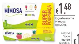 Bolama iogurte aroma Mimosa promoção