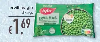 Bolama ervilhas Iglo promoção