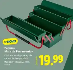 Lidl Parkside - parkside mala de ferramentas promoção