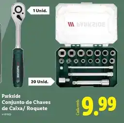 Lidl Parkside - parkside conjunto de chaves de caixa/roquete promoção