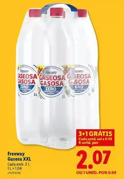 Lidl A+ - gasoosa xxl promoção