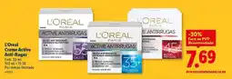 Lidl L'oréal - crema active ahf-rugas promoção