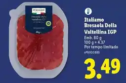 Lidl Italiamo - bresaola della valtellina igp promoção