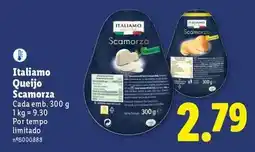 Lidl Italiamo - queijo scamorza promoção