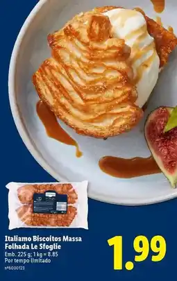 Lidl Italiamo - biscoitos folhada la sfoglie promoção
