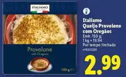 Lidl Italiamo - queijo provolone com oregaos promoção