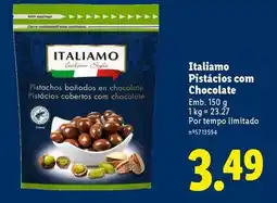 Lidl Italiamo - pistachios com chocolate promoção