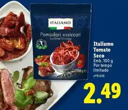 Lidl Italiamo - tomate seco promoção