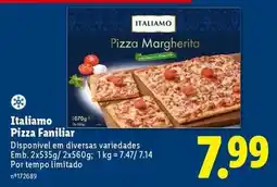Lidl Italiamo - pizza familiar promoção
