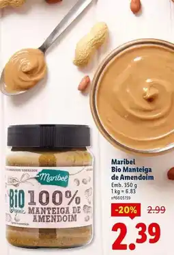Lidl Bio - bio manteiga de amendoim promoção