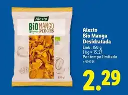 Lidl Alesto - alesto bio manga desidratada promoção