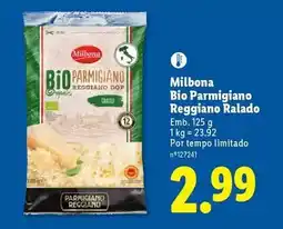 Lidl Milbona - bio parmigiano reggiano ralado promoção