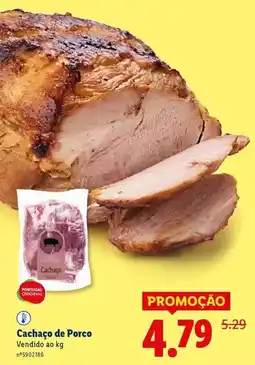 Lidl Portugal - cachaco de porco promoção