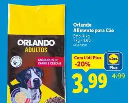 Lidl Orlando - alimento para cao promoção