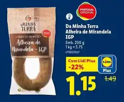 Lidl Terra nostra - alheira de mirandela igp promoção