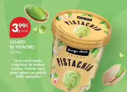 Pingo Doce Pingo doce - gelado de pistachio promoção