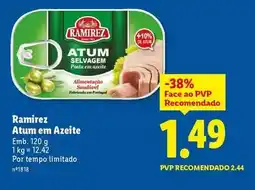 Lidl Ramirez - atum em azeite promoção