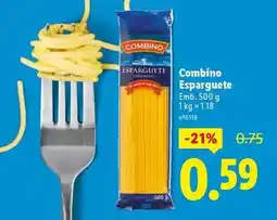 Lidl Combino - esparguete promoção