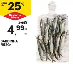 Continente Sardinha fresca promoção