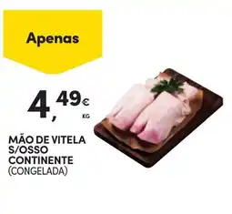 Continente Mão de vitela s/osso continente promoção
