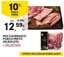 Continente Mix churrasco porco preto valbolota promoção