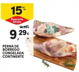 Continente Perna de borrego congelada continente promoção