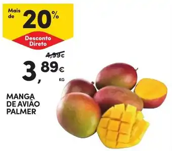Continente Manga de avião palmer promoção