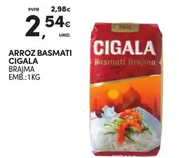 Continente Arroz basmati cigala brajma promoção