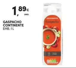 Continente Gaspacho continente promoção