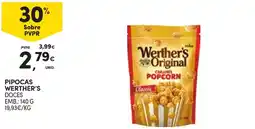 Continente Pipocas werther's doces promoção