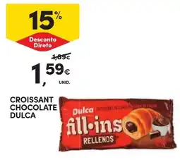 Continente Croissant chocolate dulca promoção