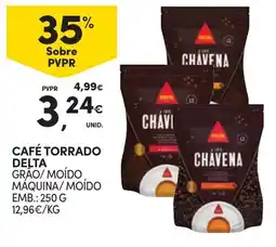 Continente Café torrado delta promoção