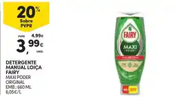 Continente Detergente manual loiça fairy promoção