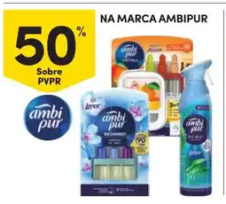 Continente Na marca ambipur promoção