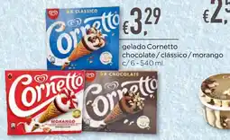 Bolama gelado Cornetto promoção