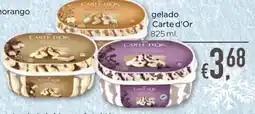 Bolama gelado Carte d'Or promoção