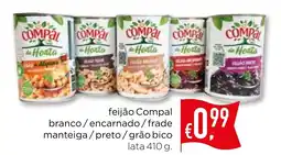 Bolama feijão Compal promoção