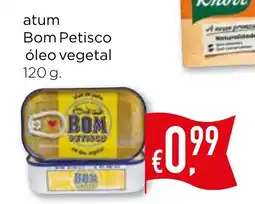 Bolama atum Bom Petisco óleo vegetal promoção