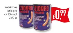 Bolama salsichas Izidoro promoção