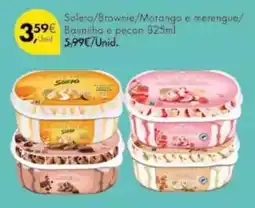Pingo Doce Solaro/brownie/marango e merengue/baunilha e pecan promoção